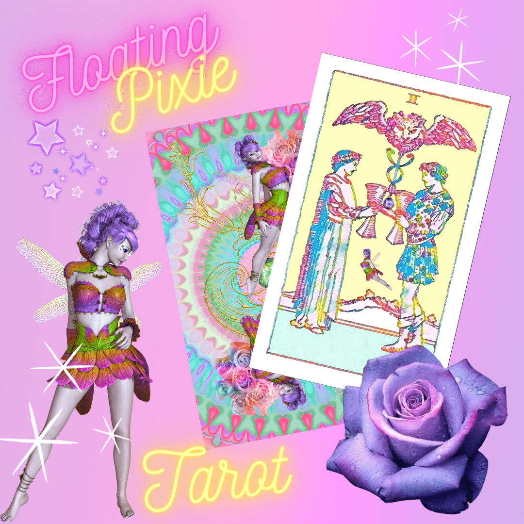 Floating Pixie Tarot Wilma Van Den Boomen フローティング・ピクシー・タロット ウィルマ・ヴァン・デン・ブーメン Floating Pixie Tarot Wilma Van Den Boomen フローティング